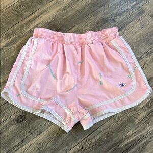 Champion Light Pink Athletic Shorts